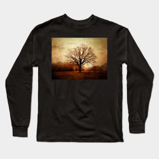 Winter Tree in Tooting Common Long Sleeve T-Shirt